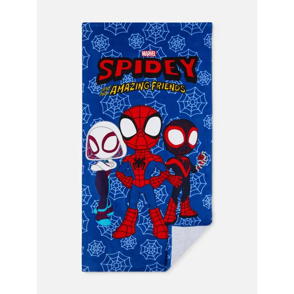 Marvel Spider-Man Towel - Blue