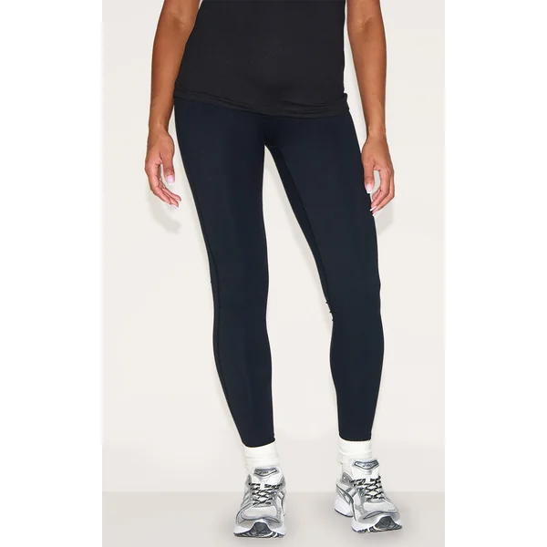 Maternity Black Snatched Sculpt Leggings