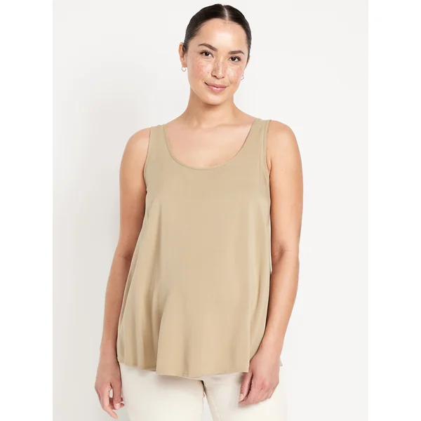 Maternity Scoop-Neck Tank Top - Shore Enough