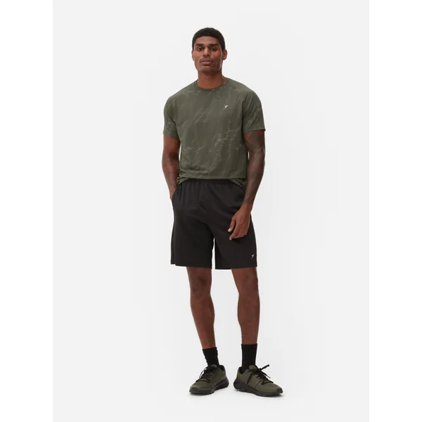 Mesh Gym Shorts - Black