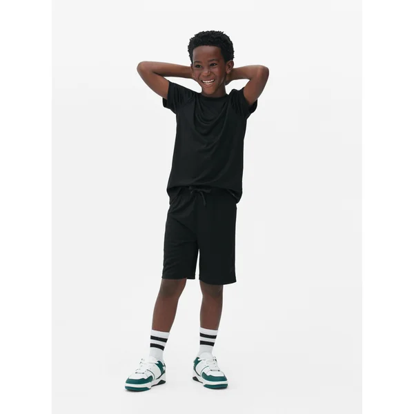 Mesh Gym Shorts - Black