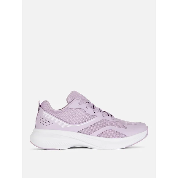 Mesh Low-Top Sneakers - Lilac