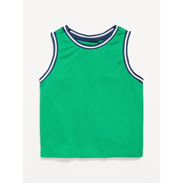 Mesh Tank Top for Toddler Boys - Green