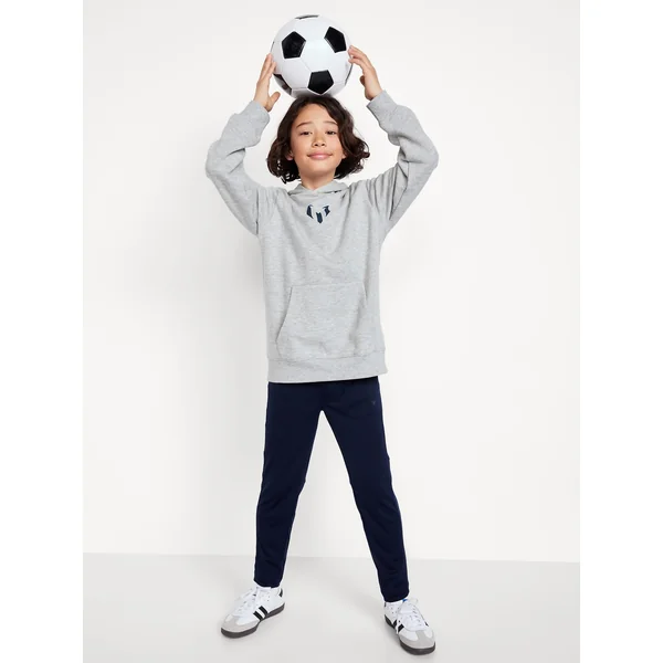 Messi™ Graphic Pullover Hoodie for Boys - Light Heather Gray