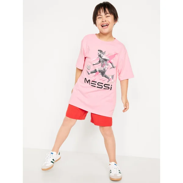 Messi™ Graphic T-Shirt for Boys - Pink
