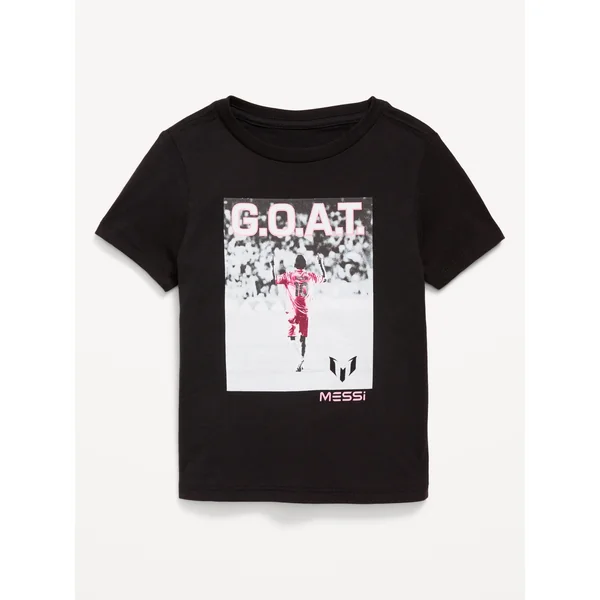 Messi™ Graphic T-Shirt for Toddler Boys - Black Jack