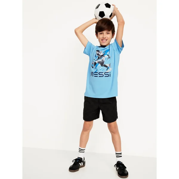 Messi™ Lifestyle Jersey T-Shirt for Boys - Light Blue