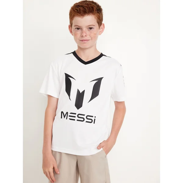 Messi™ Lifestyle Jersey T-Shirt for Boys - O.N. WHITE B