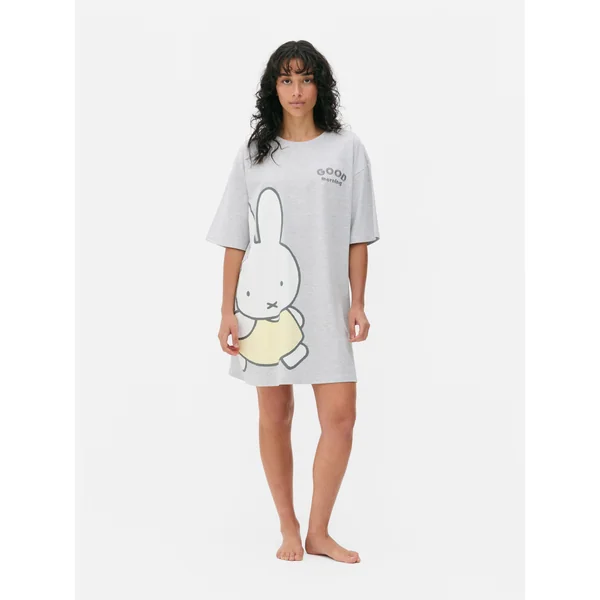 Miffy Sleep Tee - Gray