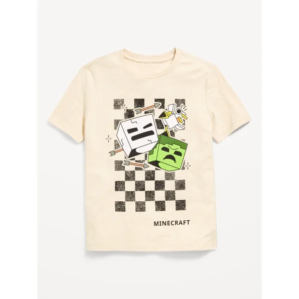 Minecraft™ Gender-Neutral Graphic T-Shirt for Kids - Wish Bone