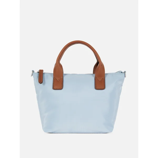 Mini PU Tote Bag - Blue