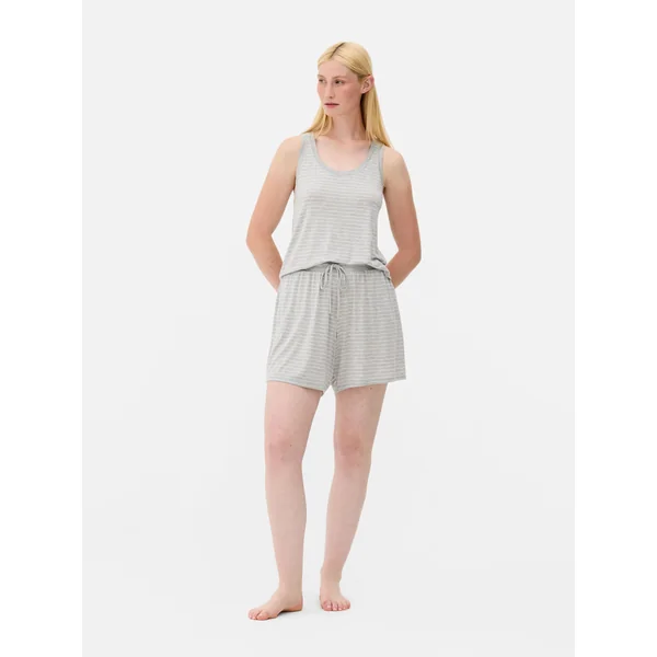 Modal Sleep Shorts - Gray Heather