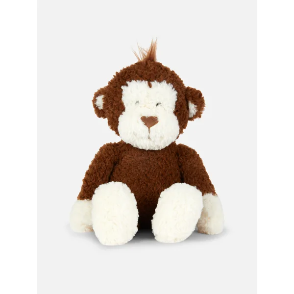 Monkey Plush Toy - Brown