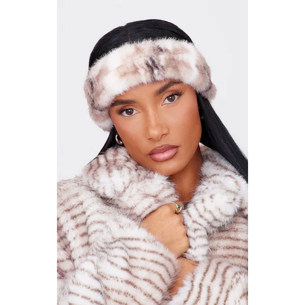 Multi Faux Fur Soft Knot Headband