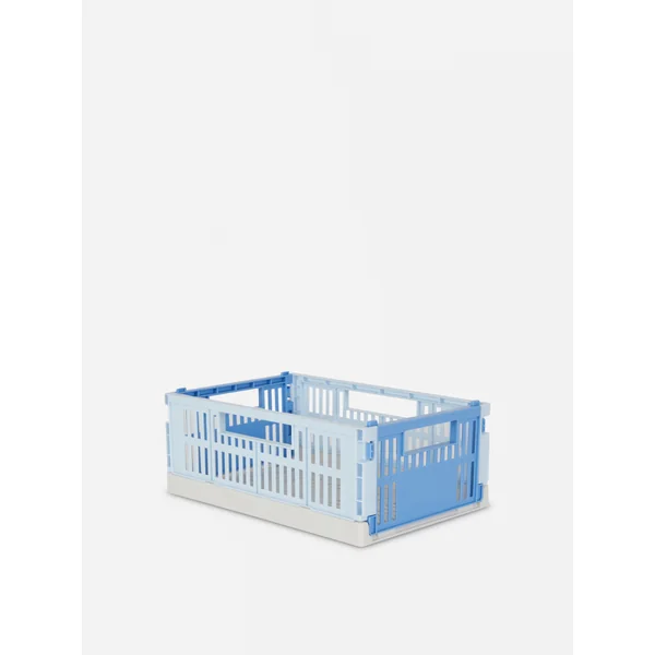 Multicolor Collapsable Storage Basket - Blue