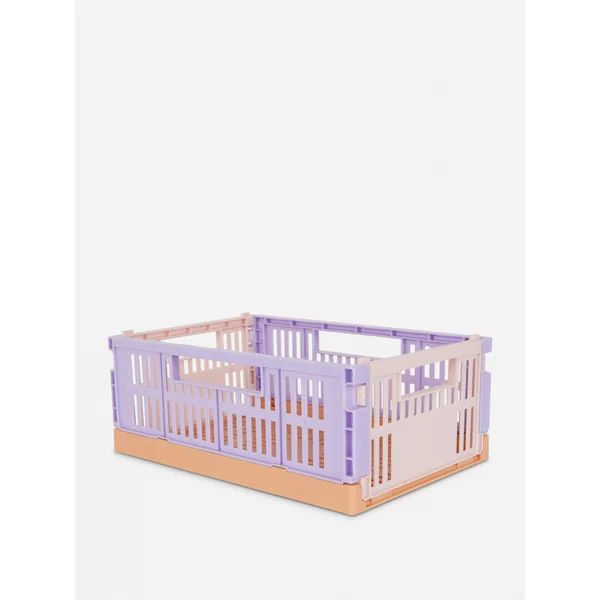 Multicolor Collapsable Storage Basket - Lilac