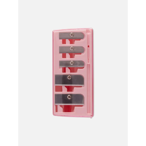 Multisize Cosmetic Pencil Sharpener - Pink