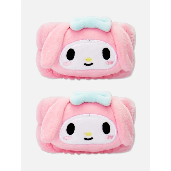 My Melody Wrist Wash Bands - Light Pink