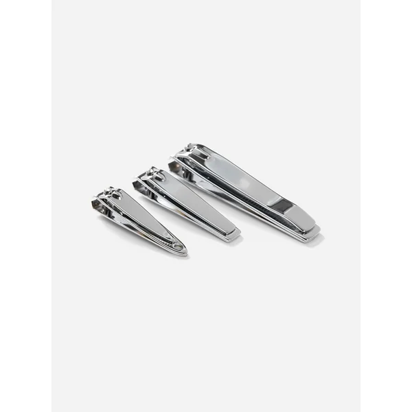 Nail Clipper Set - Silver