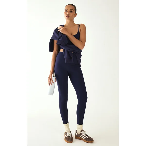 Navy Ultimate Sculpt High Waisted Gym Leggings