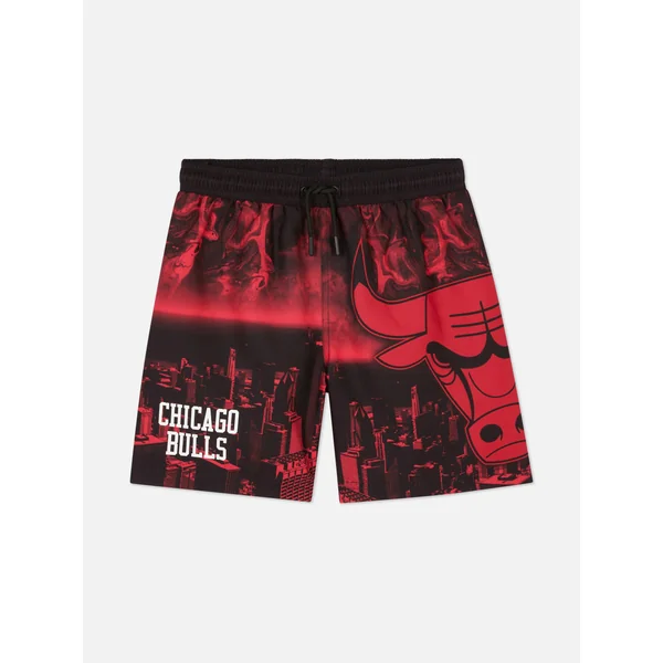 NBA Chicago Bulls Board Shorts - Red