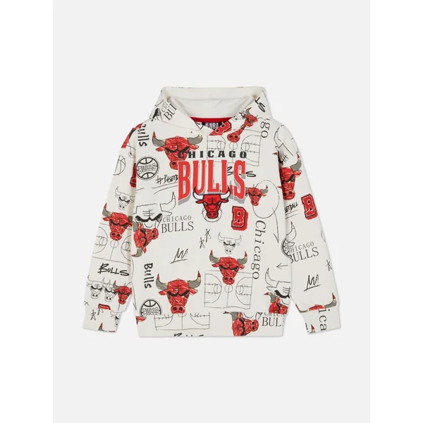NBA Chicago Bulls Hoodie - Ivory