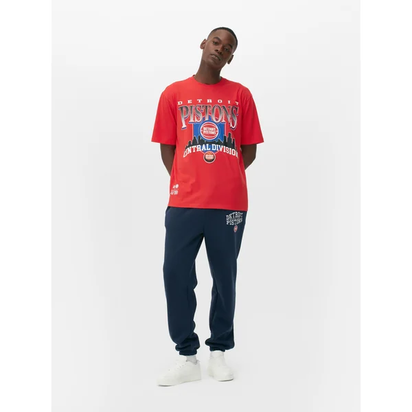 NBA Detroit Pistons T-Shirt - Red