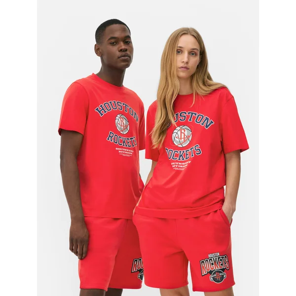 NBA Houston Rockets Logo T-Shirt - Red