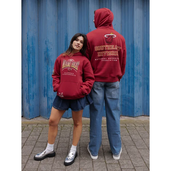 NBA Miami Heat Logo Hoodie - Red