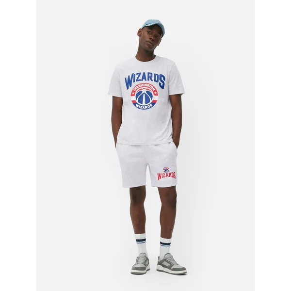 NBA Washington Wizards Print T-Shirt - Gray Heather