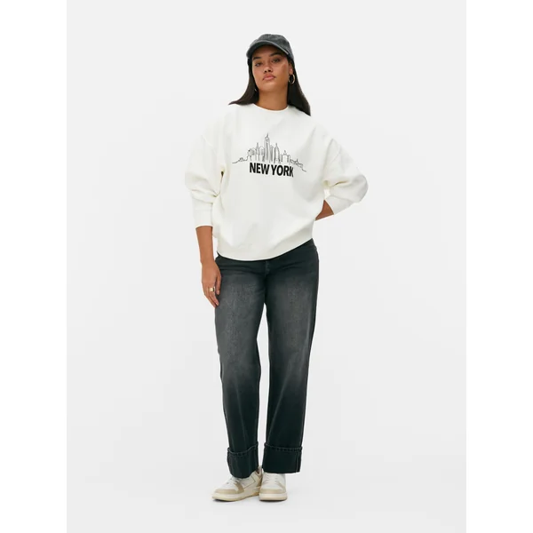 New York City Sweatshirt - Ivory
