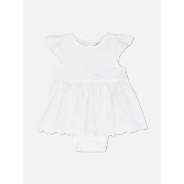 Newborn Special Occasion Dress - White
