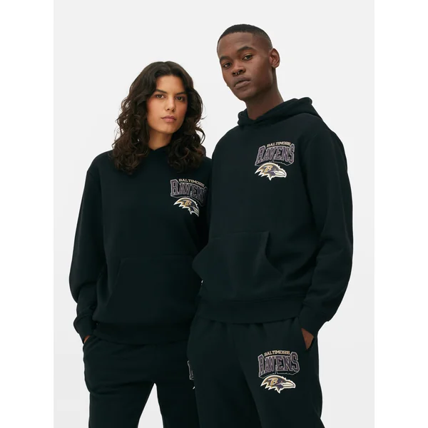NFL Baltimore Ravens Graphic Hoodie - Black