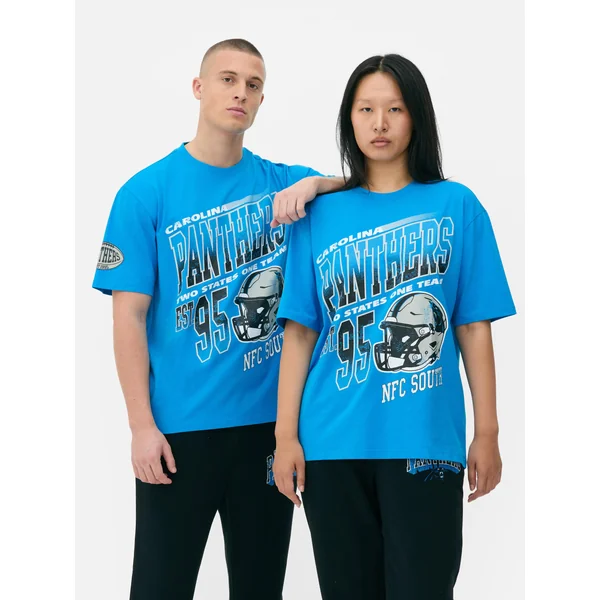NFL Carolina Panthers Graphic T-Shirt - Blue