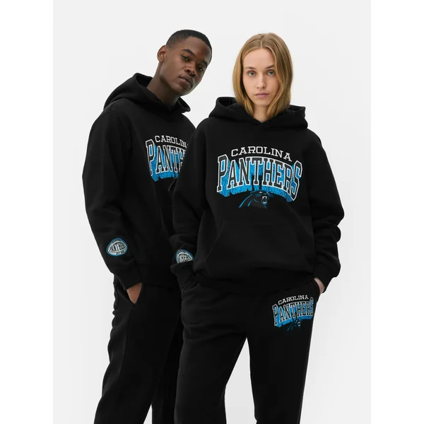 NFL Carolina Panthers Logo Hoodie - Black