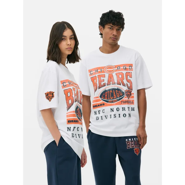 NFL Chicago Bears Graphic T-Shirt - White