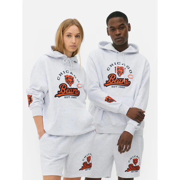 NFL Chicago Bears Hoodie - Gray Heather