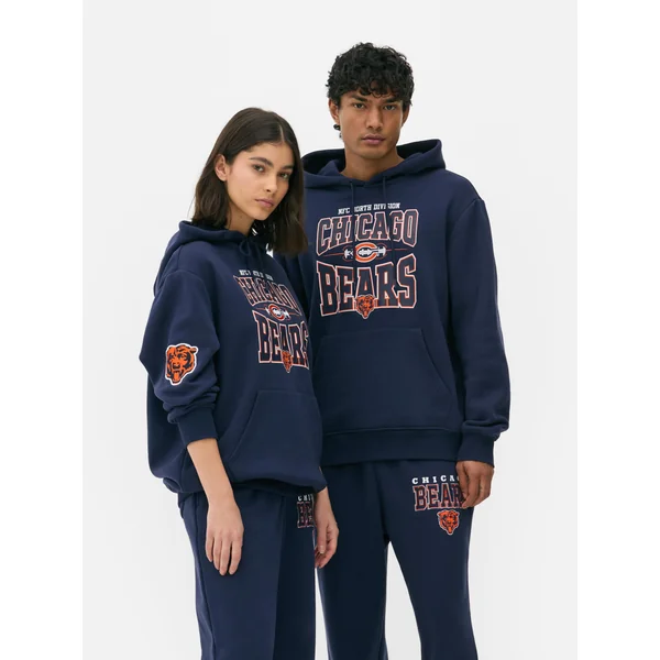 NFL Chicago Bears Logo Hoodie - Navy
