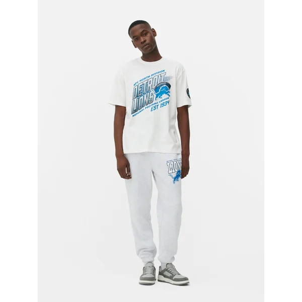NFL Detroit Lions Graphic T-Shirt - Ivory