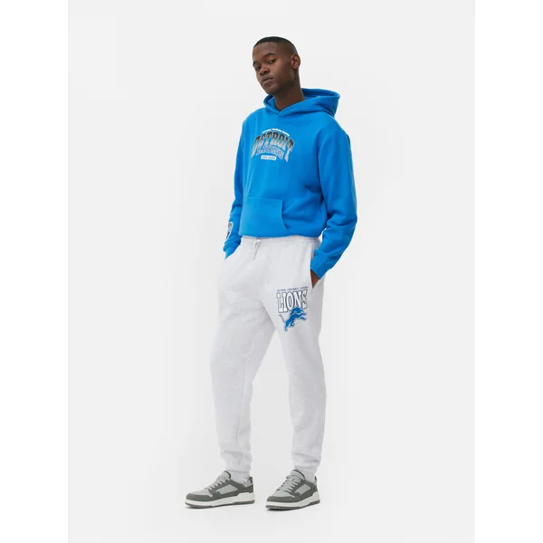 NFL Detroit Lions Joggers - Gray Heather