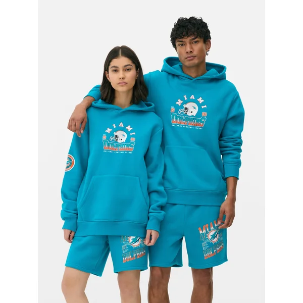 NFL Miami Dolphins Logo Hoodie - Turquoise