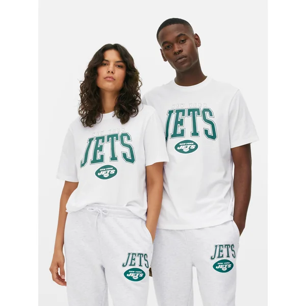 NFL New York Jets Graphic T-Shirt - White