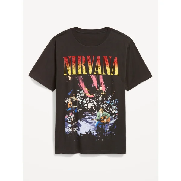 Nirvana™ T-Shirt - Black Spark
