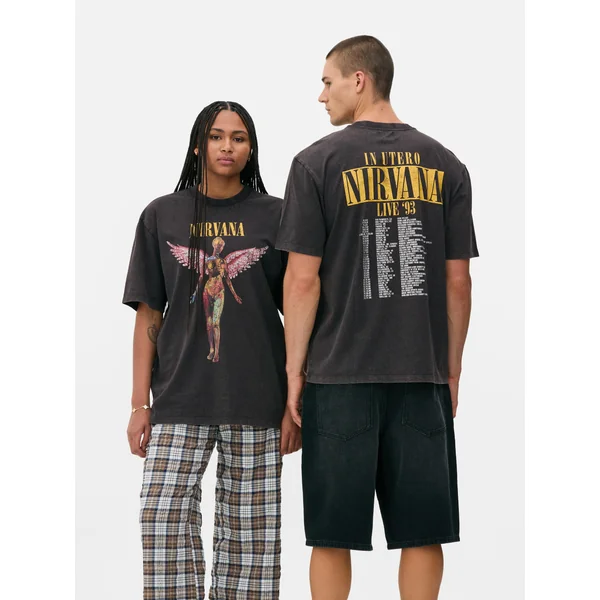 Nirvana T-Shirt - Charcoal