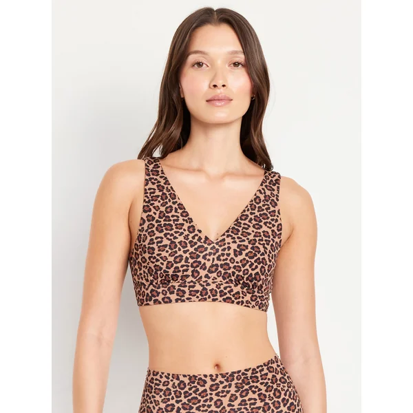 No-Show Bralette - Cheetah Brown