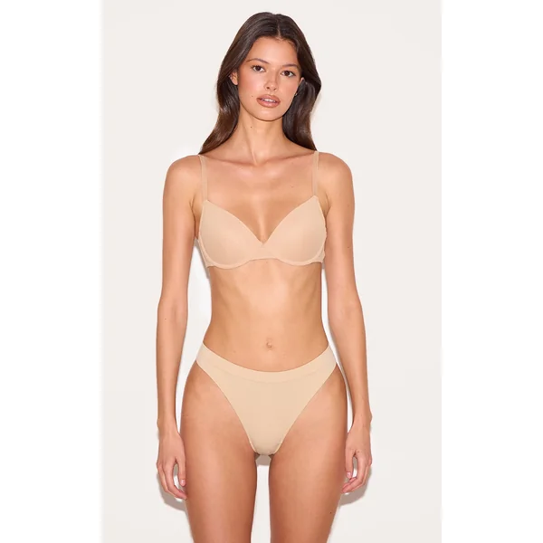 Nude Pack Of 5 Seamless Thong