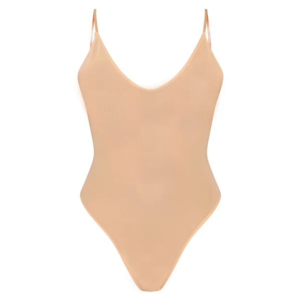 Nude Powermesh Shapewear Bodysuit