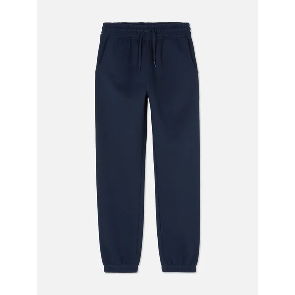 Older Boy Drawstring Cuffed Joggers - Navy