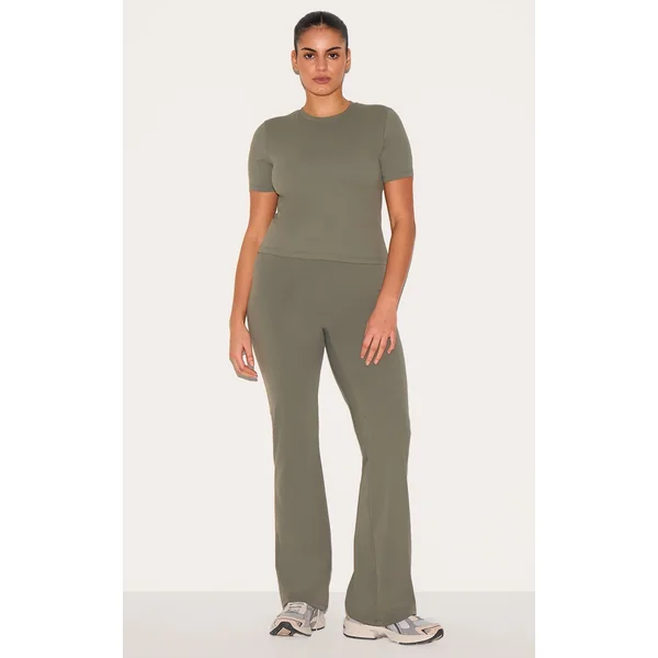 Olive Sculpt Straight Leg Yoga Pants
