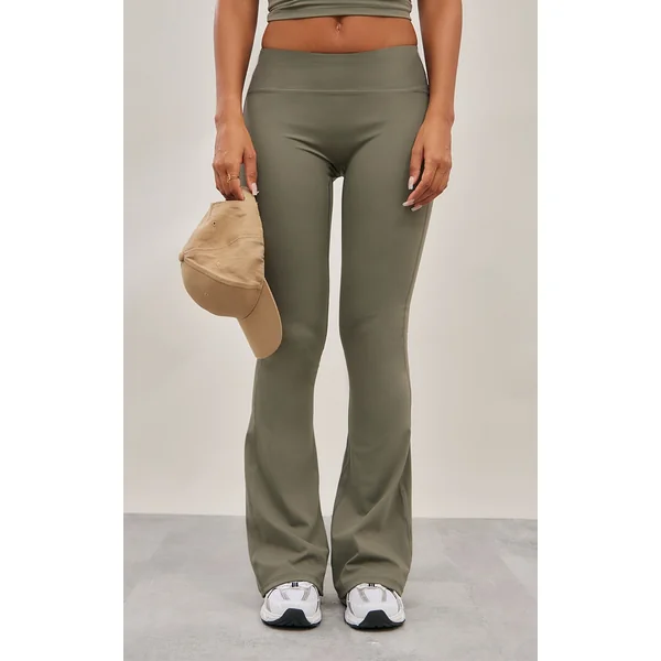 Olive Ultimate Sculpt Flare Yoga Pants